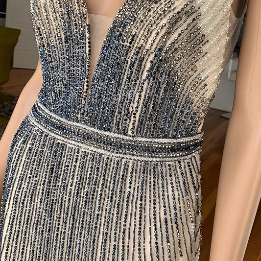 MINA SEQUIN SEQUIN DRESS